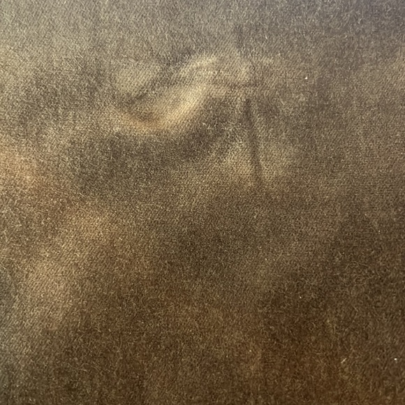 Brown Velvet 3/4 Sleeve Sanctuary Anthropologie Partially Lined Jacket - Picture 6 of 8